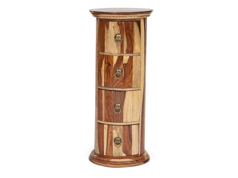 Тумба Бомбей - 0768 палисандр, 71хD28,5см, натуральный (natural)