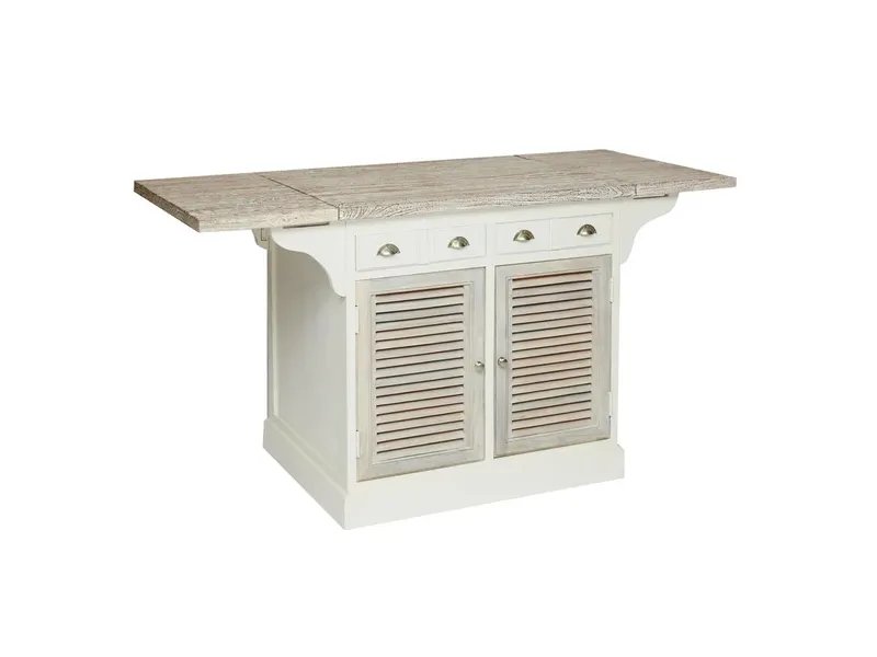Кухонный остров RIVIERA (mod.2328) antique white/white wash