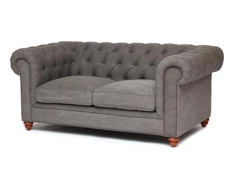 Диван трансформер Chesterfield (mod. 5137-40B) серый / AJ808-12