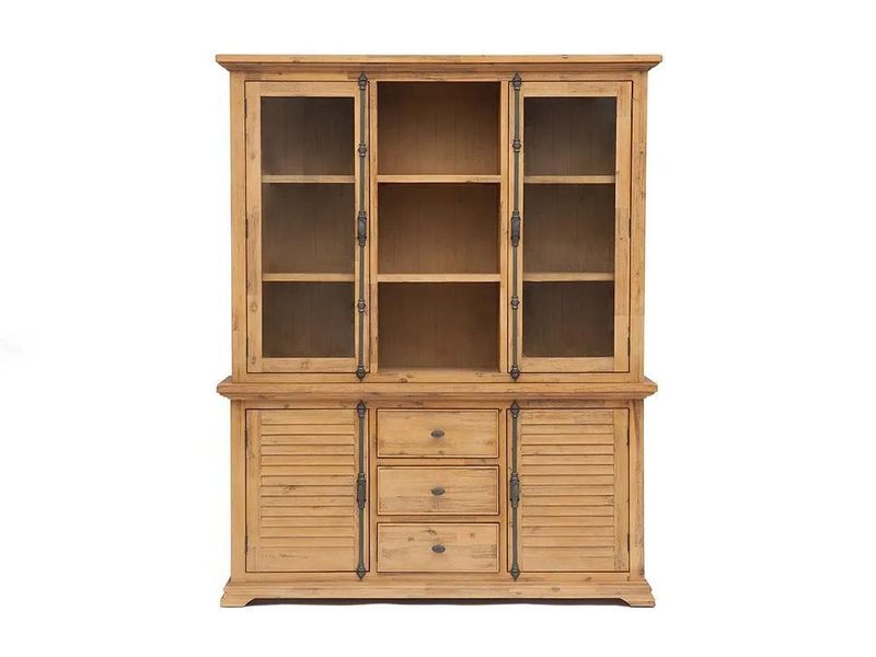Буфет AVIGNON( mod. PRO-D01-178 ) 220х178х45см Натуральный (Brushed Ash color)