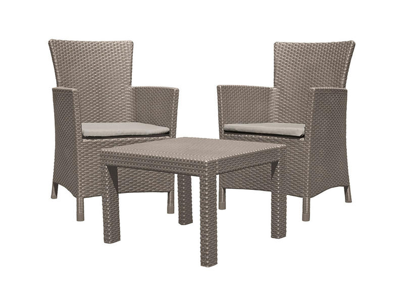 Комплект мебели Rosario Balcony Set, капучино