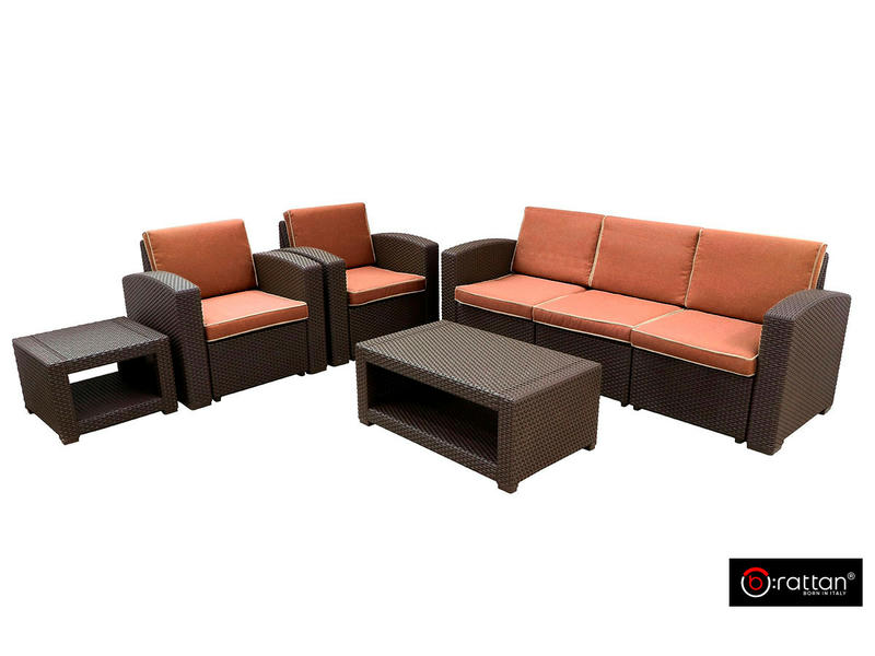 Комплект мебели Rattan Premium 5, венге