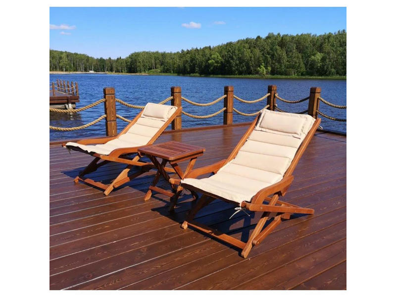 Комплект с креслами и столиком AFM-709A-T133 Beige (2+1)