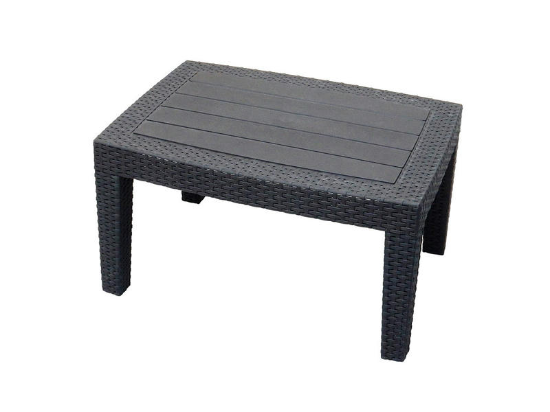 Стол b:rattan Arizona, антрацит