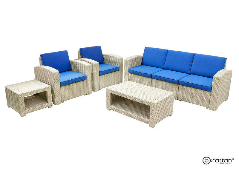 Комплект мебели Rattan Premium 5, СЕРЫЙ
