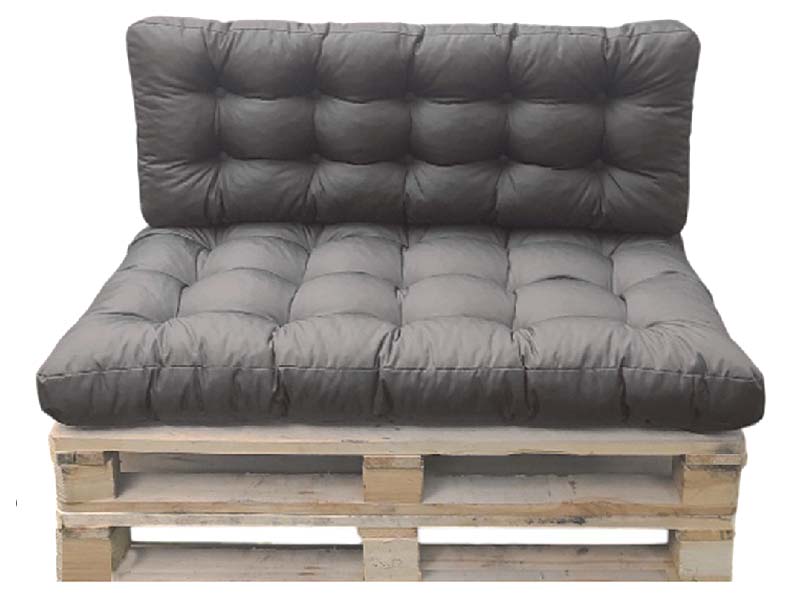Подушки на поддоны Oxford 600 Dark grey