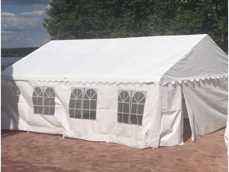 Шатер-павильон AFM-1032W White (5х8)